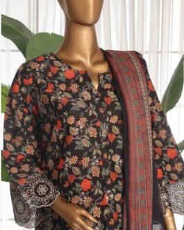 Bin saeed lawn 3pc Summer Casual Collection