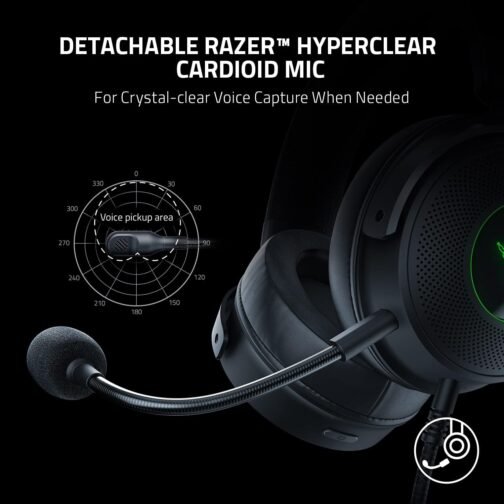 Razer Kraken V3 Wired USB Gaming Headset - Image 5