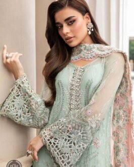 maria b lawn 2024 couture party wear