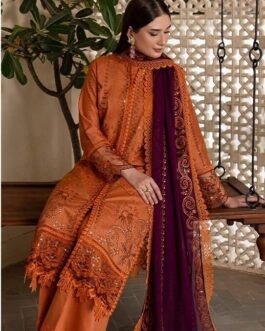 Aangan by marjjan Lawn embroidery Collection