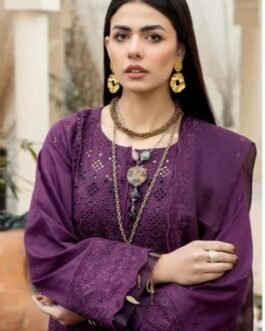 Afreen luxury collection Lawn with Chiffon dupatta