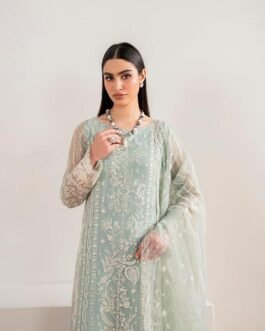 Baroque Shirt front and back fully heavy embroidery
