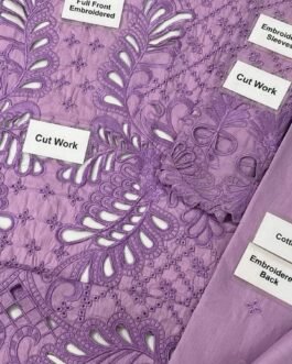 adan libas chikankari Cotton & Khaadi Net