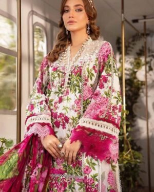 MARIA B Luxury Digital Printed 90x70 Lawn