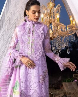 asifa nabeel pk lawn fully heavy embroidered