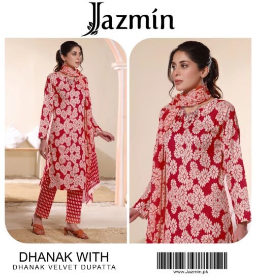 jazmin sale 3 Piece Winter Collection 2024 - Image 5
