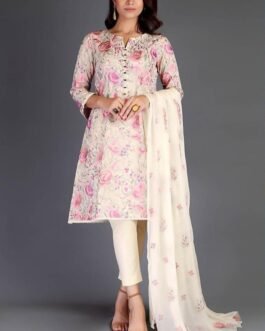 bareeze sale winter Dhanak 3 piece