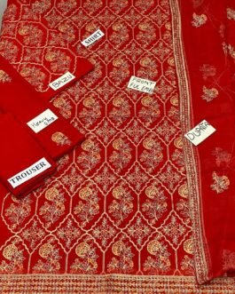 bareeze winter collection Linen 3 Piece