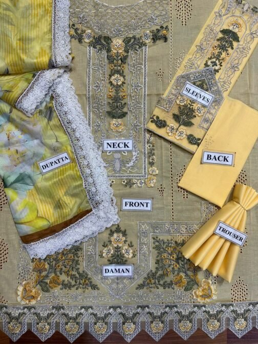 adan libas chikankari sale unstitched 2025 - Image 7