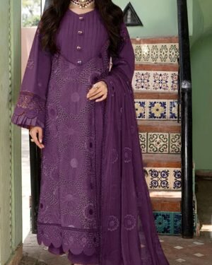 chikankari suit Dhanak 2024 Collection by oyeji