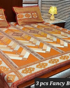 fancy &  Pure Tilla Soti Bedsheet 8 Design