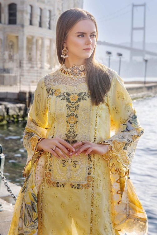 adan libas chikankari sale unstitched 2025 - Image 3