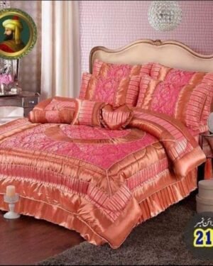 silk art with jacquard vicky bridal razai 14 piece