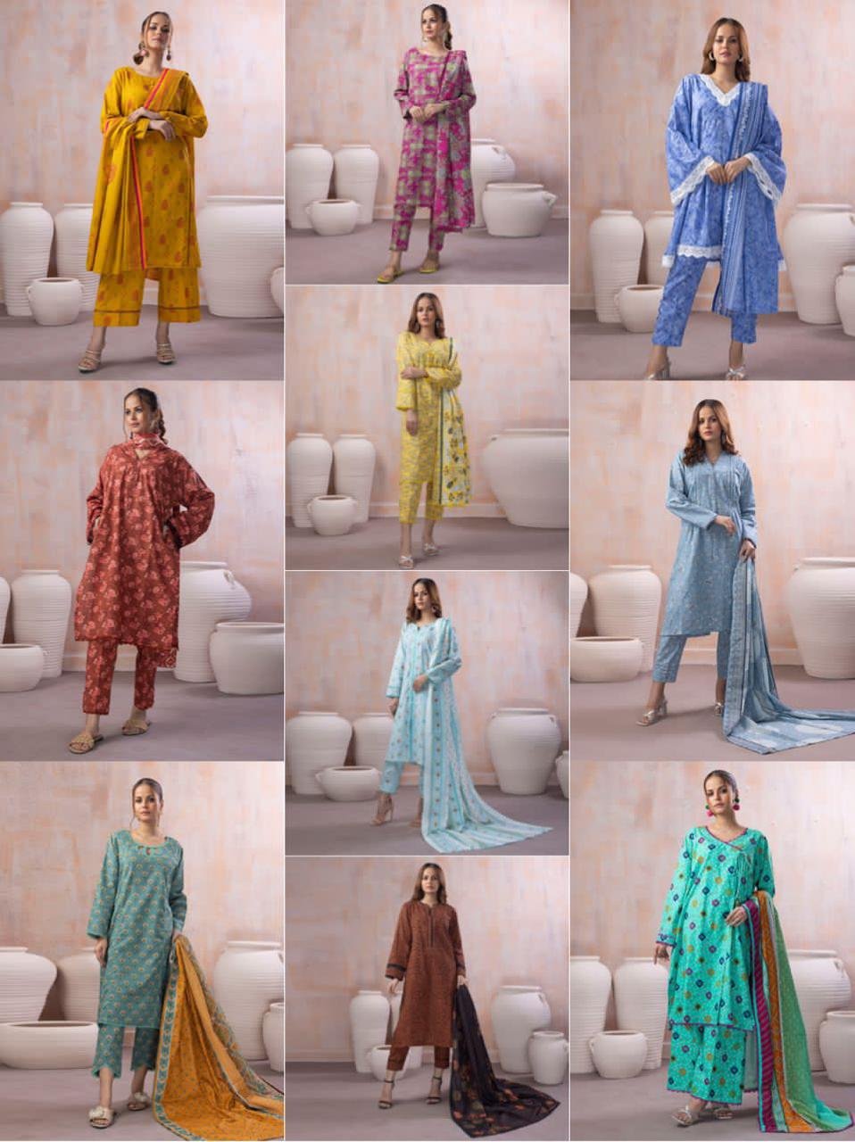 regalia of eochaid Digital Printed Khaddar Front