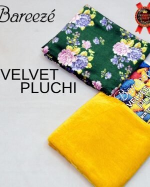 velvet dress Winter Pluchi Collection 2024