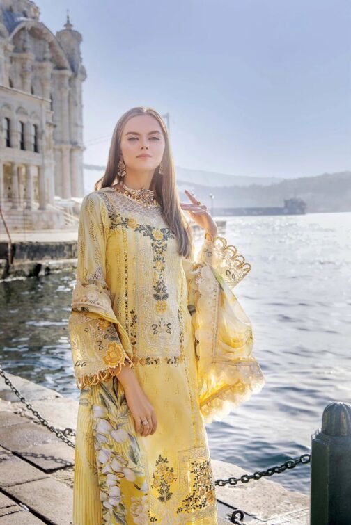 adan libas chikankari sale unstitched 2025 - Image 4
